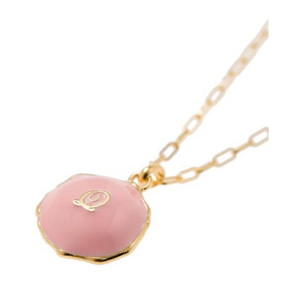 マカロンシルバーネックレス ストロベリー(L) | Q-pot. ONLINE SHOP