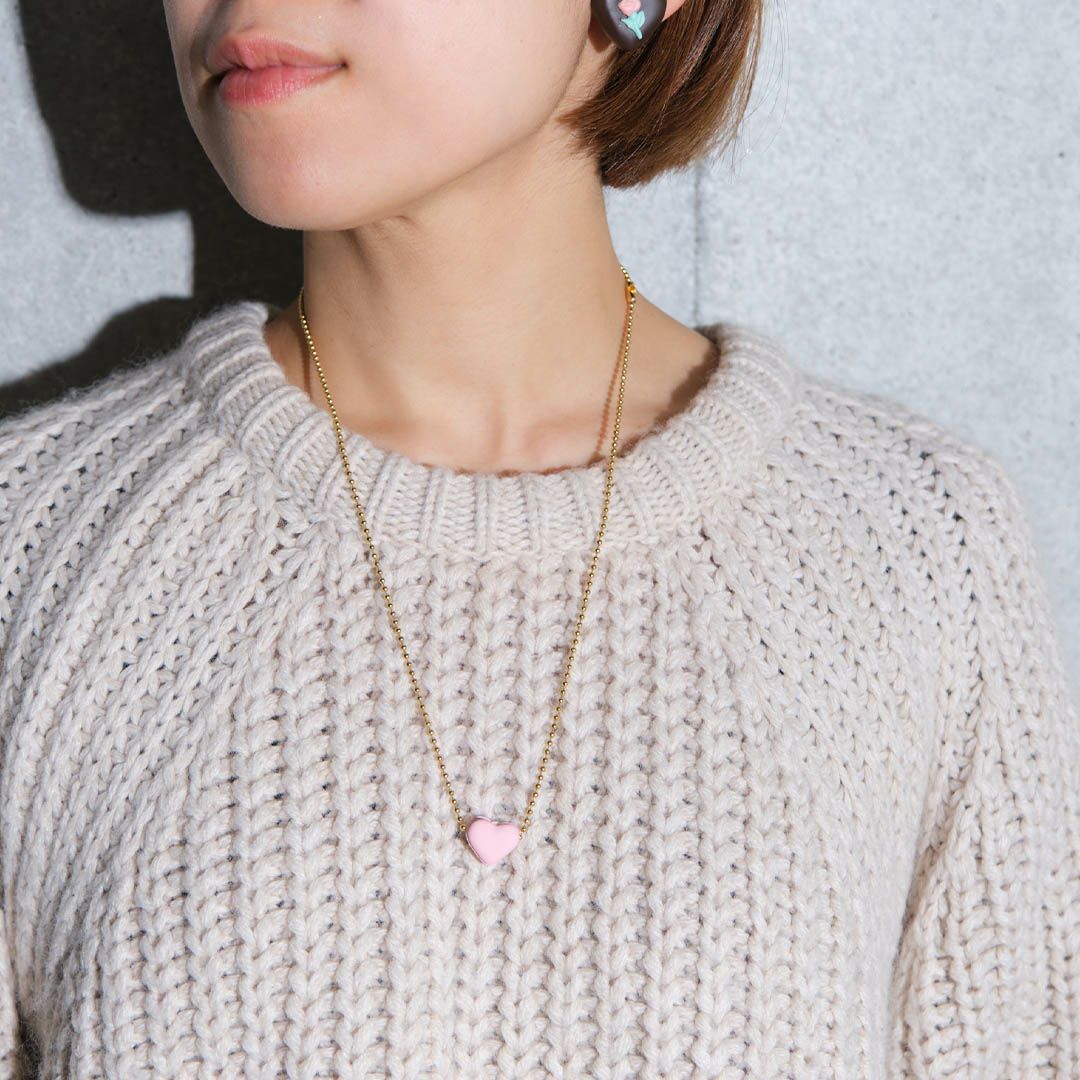 ボールチェーン ネックレス ゴールド 60cm