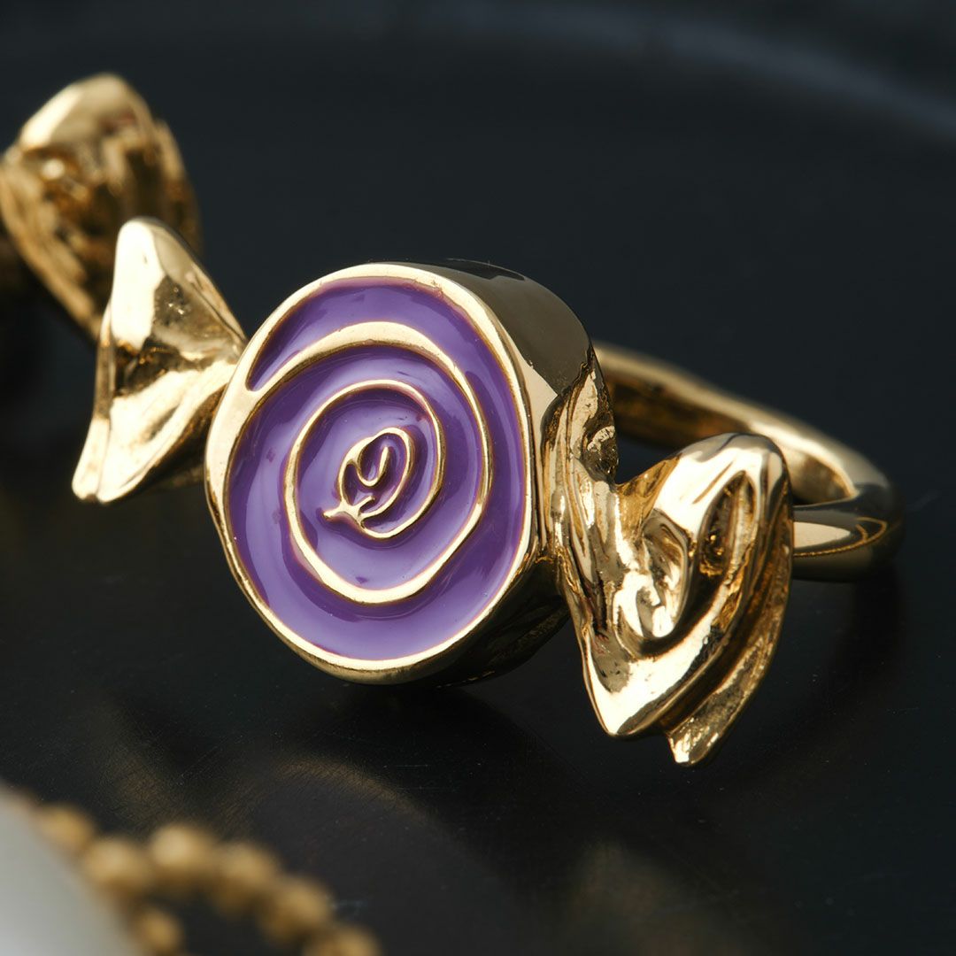 残り1点】ゴールドグリッター メルト リング | Q-pot. ONLINE SHOP