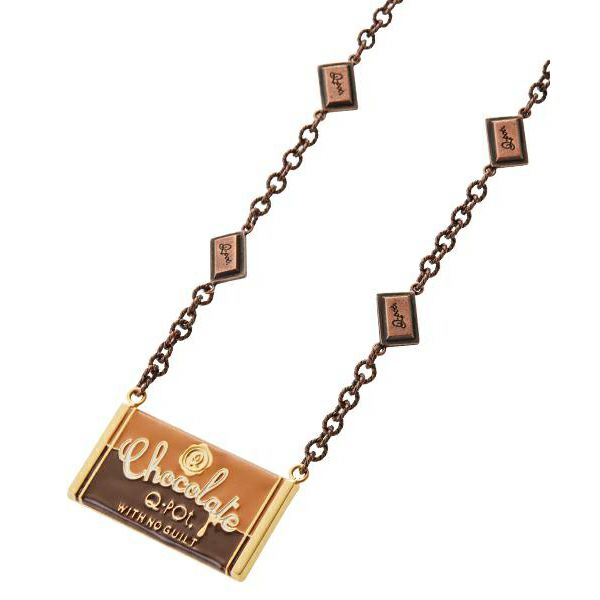 ビターチョコレートバー ネックレス | Q-pot. ONLINE SHOP