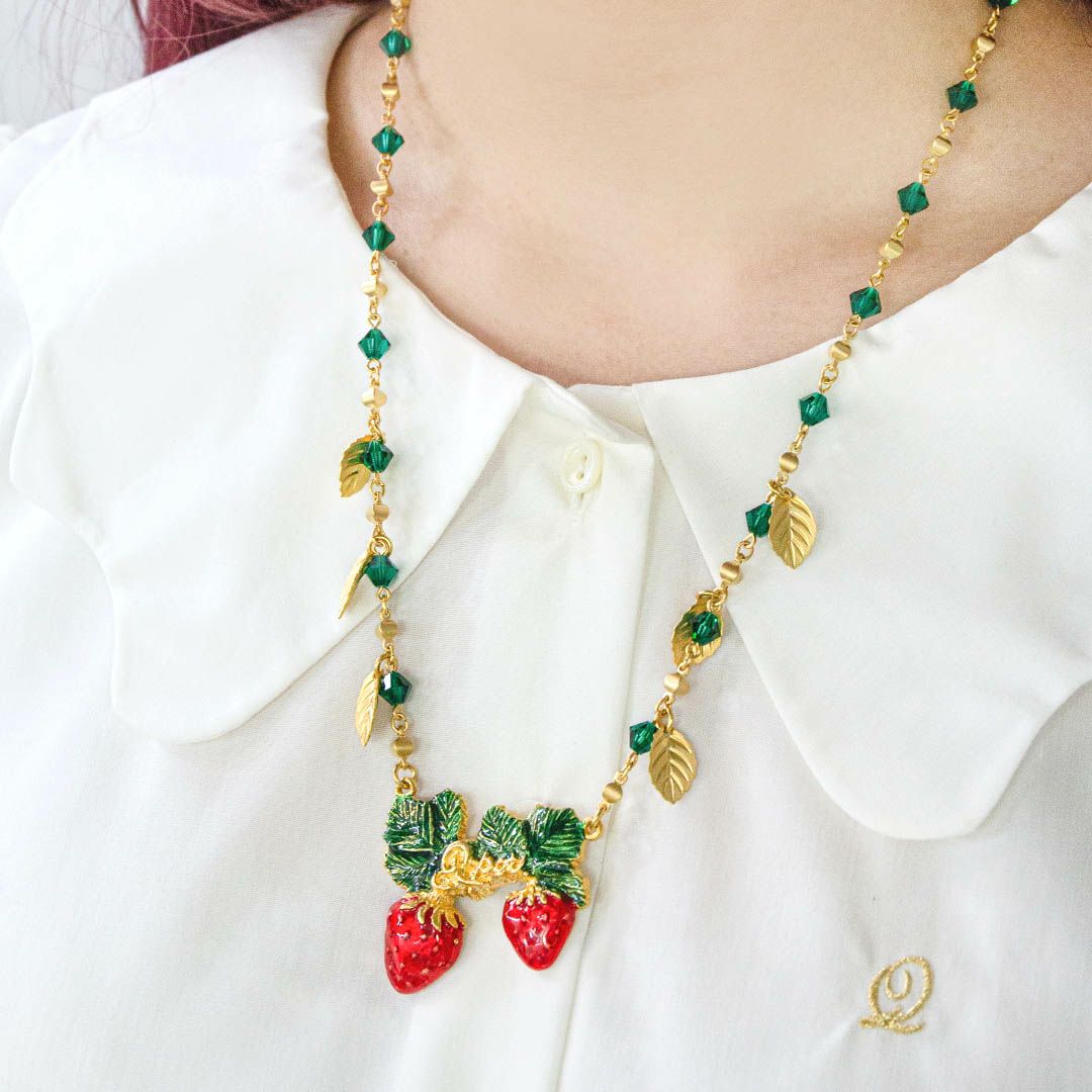 残り1点】ストロベリーフィールド ネックレス | Q-pot. ONLINE SHOP