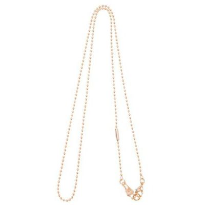 エラベルシアワセ ニッケルフリー ボールチェーン ネックレス (60cm)