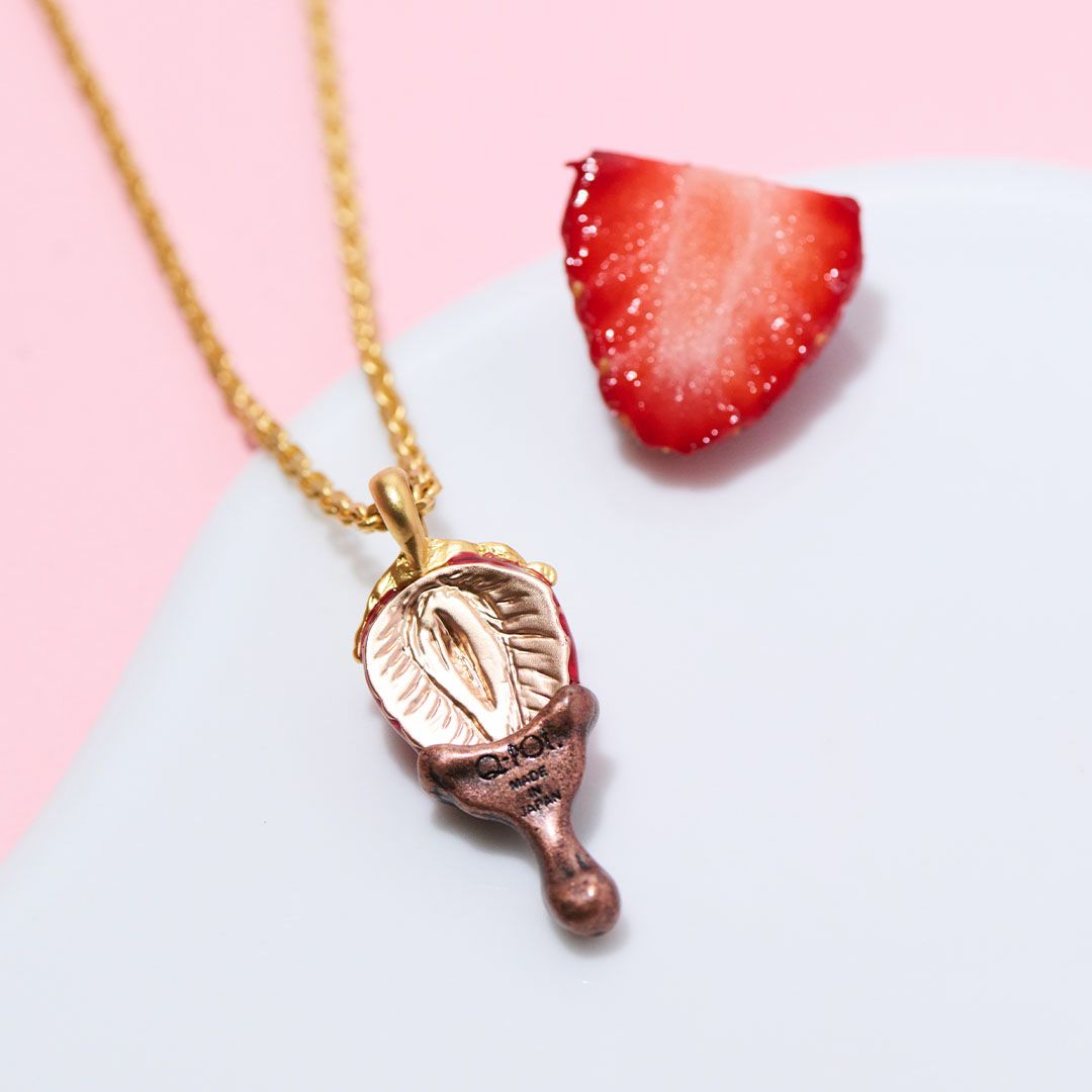 メルティー スライス ストロベリー ネックレス | Q-pot. ONLINE SHOP