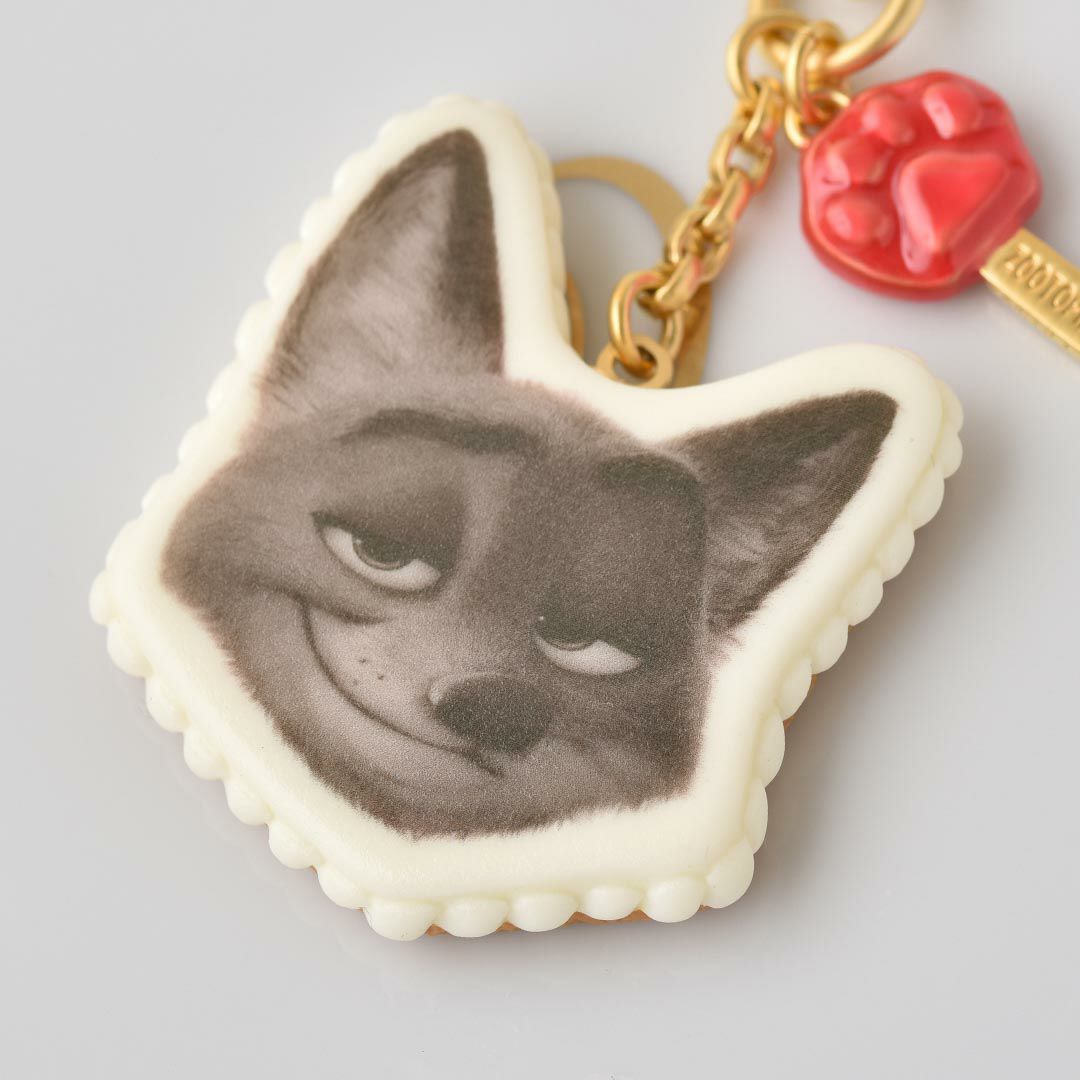 ズートピア　ディズニーコラボアクセサリー　ニック/ホームメイド キャロットケーキ ネックレス