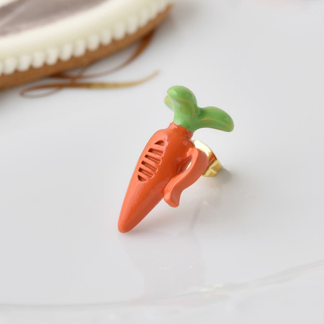 ズートピア　ディズニーコラボアクセサリー　ジュディ/キャロットレコーダー ピアス