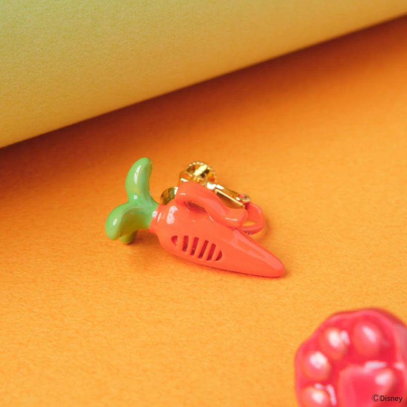 ジュディ/キャロットレコーダー イヤリング【ディズニー アクセサリー