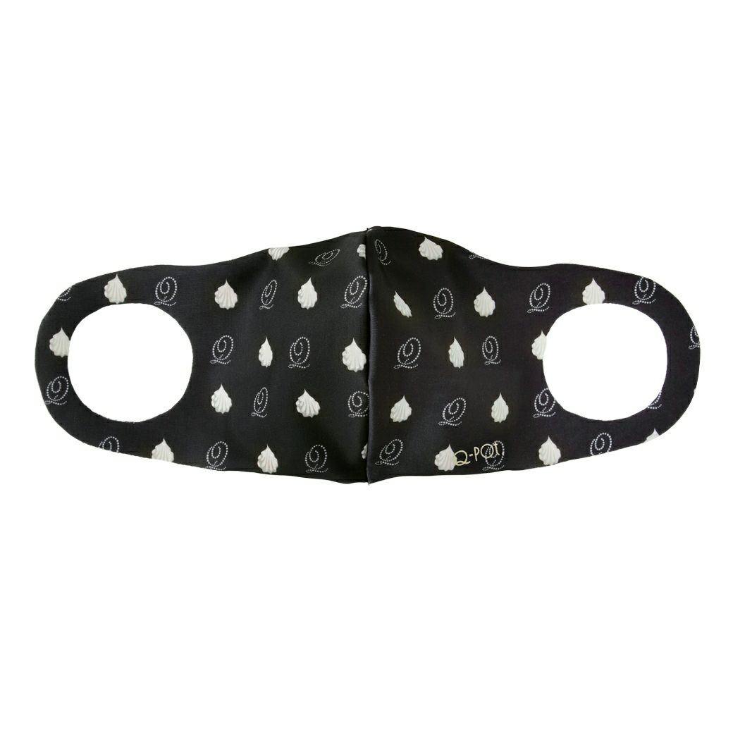 パールホイップ ストレッチマスク(ブラック） | Q-pot. ONLINE SHOP