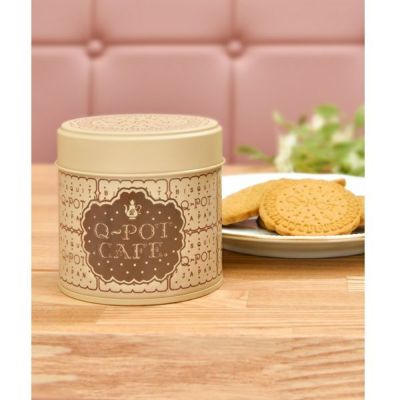 ■Q-pot CAFE.■ミニ・キャラメルクッキー缶