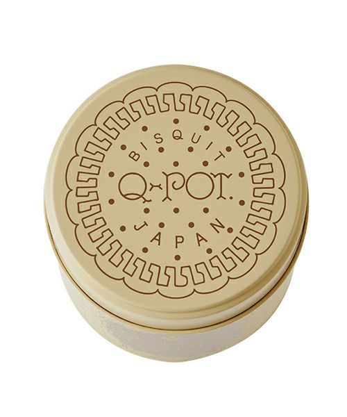 □Q-pot CAFE.□ミニ・キャラメルクッキー缶 | Q-pot. ONLINE SHOP