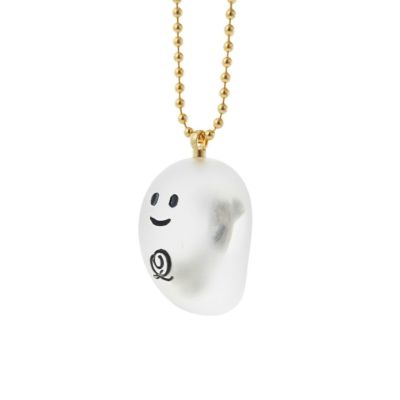 Q-pot. おばけちゃん ネックレス トリックゴーストネックレス 金歯 オバケちゃんが今年もQ-pot.ショップにやってきた！ | Q-pot.