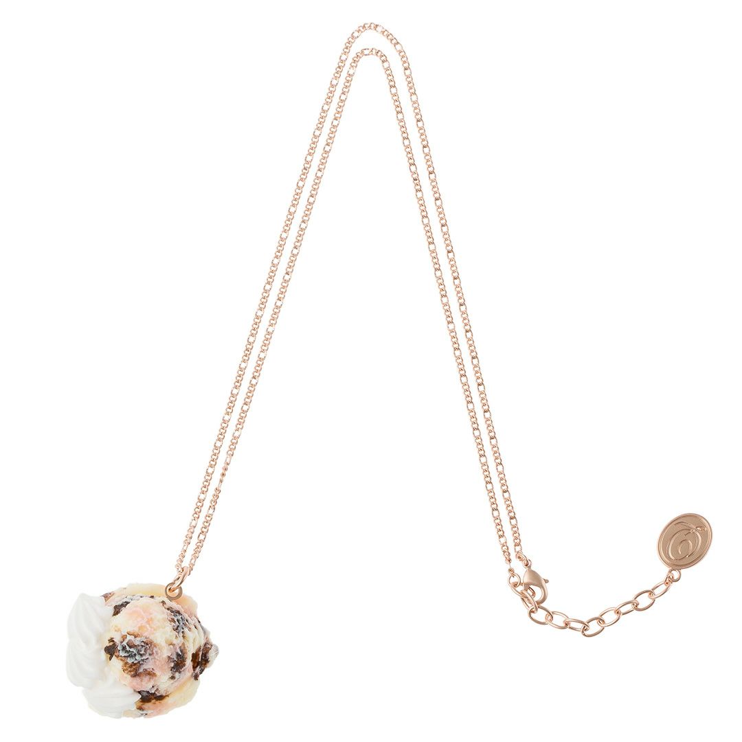 ストロベリーチョコレートホイップアイスクリーム ネックレス オンラインショップ限定