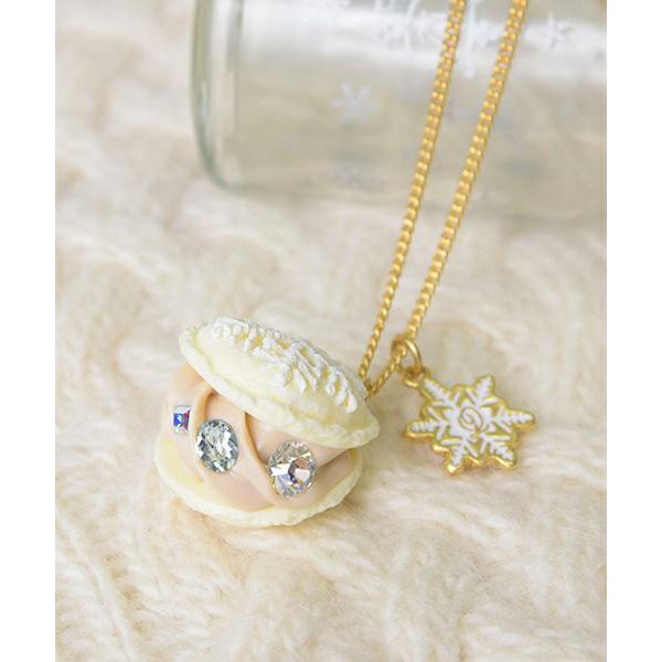 スノークリスタル マカロン ネックレス | Q-pot. ONLINE SHOP