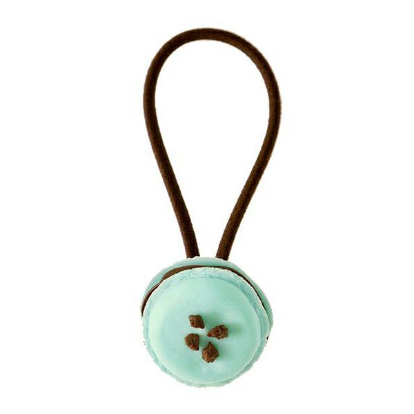 チョコミント　マカロン　ヘアアクセサリー