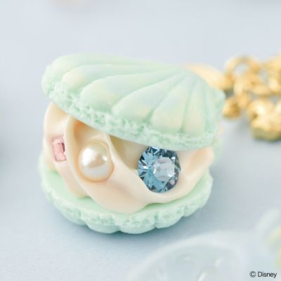 【残り１点】アリエル/シェル マカロン バッグチャーム【ディズニー アクセサリー】【リトル・マーメイド】