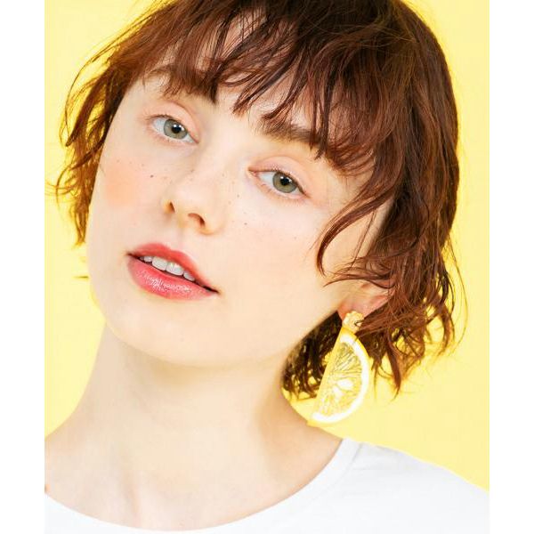 フレッシュレモン ピアス（ペア） | Q-pot. ONLINE SHOP