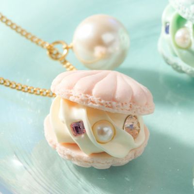 クリーミーモカマカロンネックレス | Q-pot. ONLINE SHOP