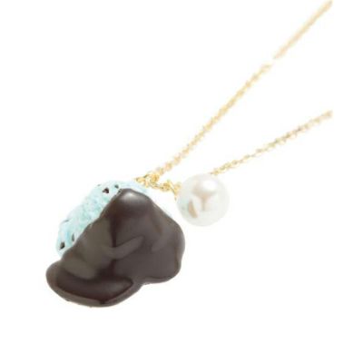 ソースドチョコミントアイスネックレス