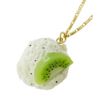 Q-pot　チェリーホイップバニラアイスクリーム　ネックレス 残り1点】チェリーホイップ バニラアイス コーン ネックレス | Q