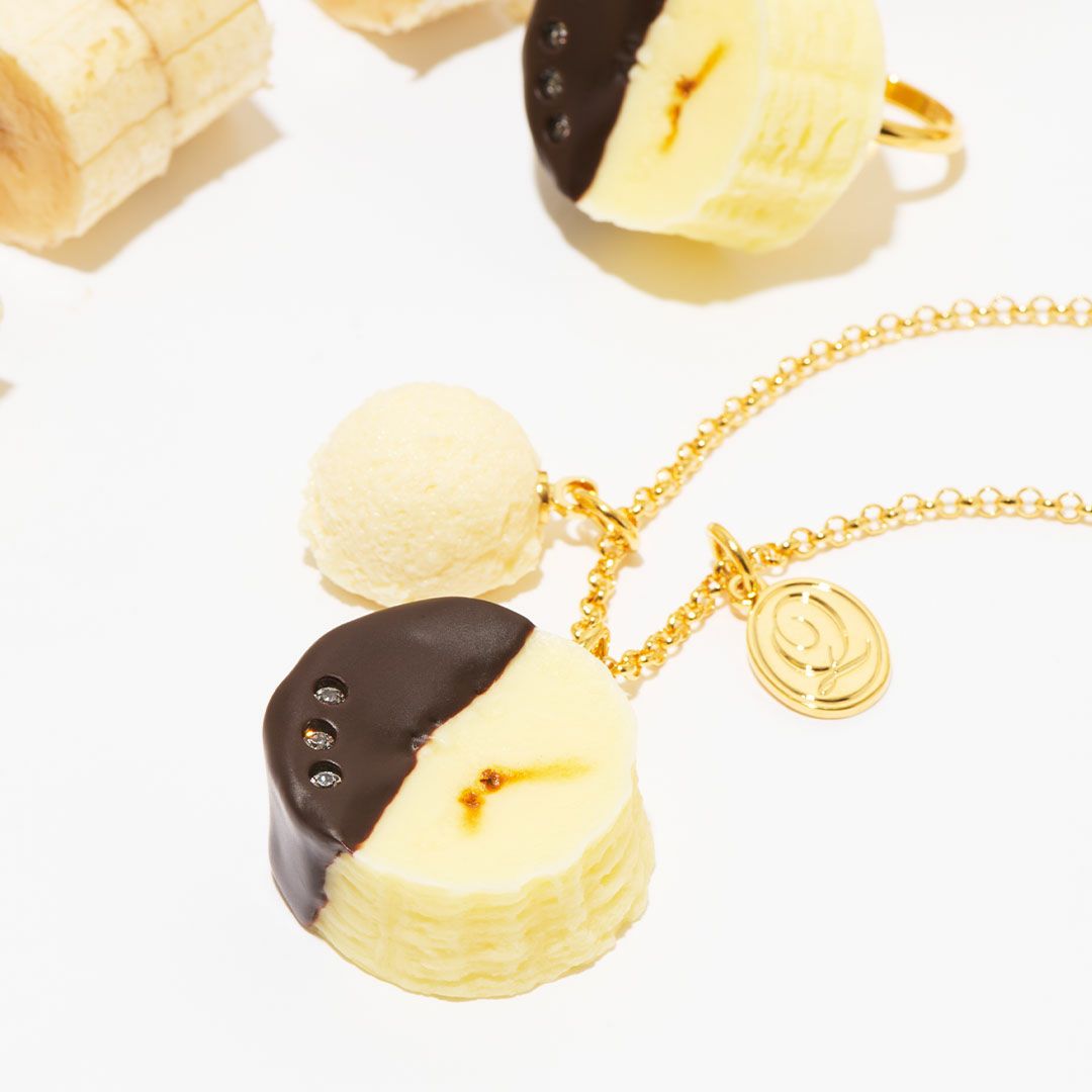 バナナチョコ ネックレス
