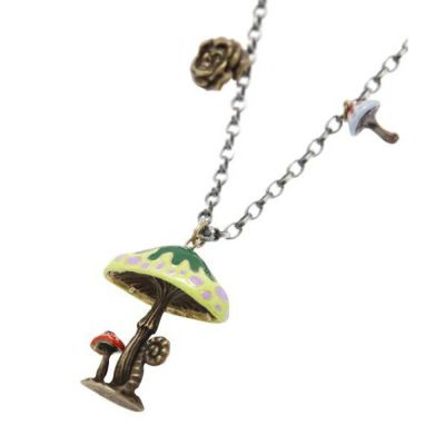 キノコ ネックレス Q Pot Online Shop キノコ ネックレス Q Pot Online Shop