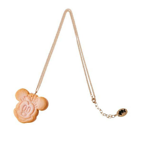 ミニーマウス/サクラ アイスクリーム クッキーサンド ネックレス 