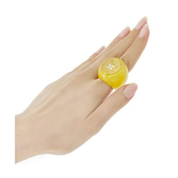 Q-pot リング　レモン 残り1点】フレッシュレモン リング | Q-pot. ONLINE SHOP