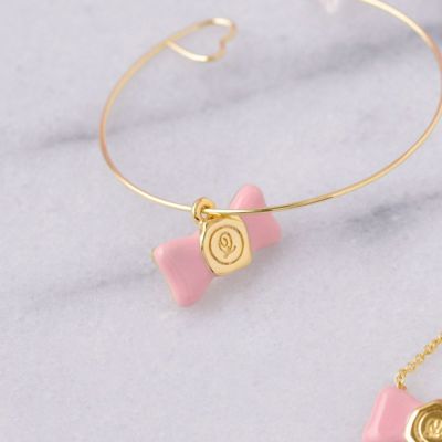リボン　キャンディ　ピアス（ペア）