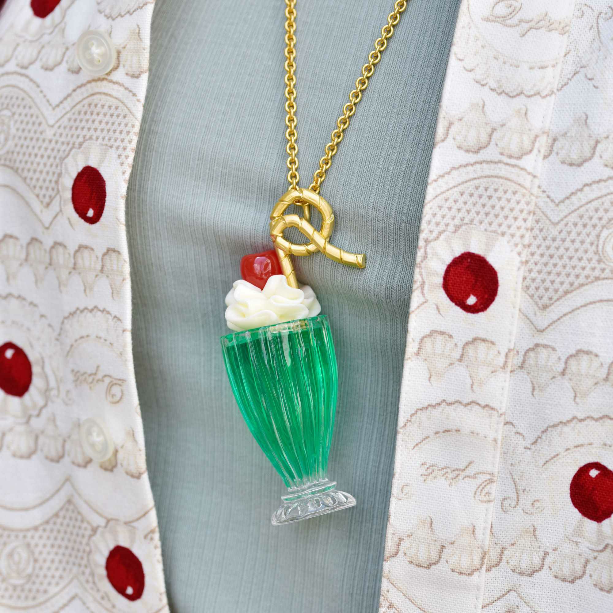 クリームソーダ ネックレス | Q-pot. ONLINE SHOP