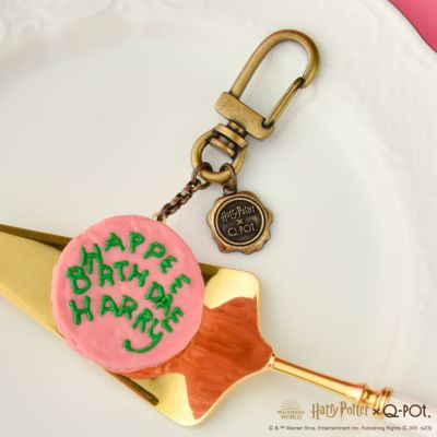 HAPPEE BIRTHDAE HARRY ケーキ キーホルダー【ハリーポッターコラボ】