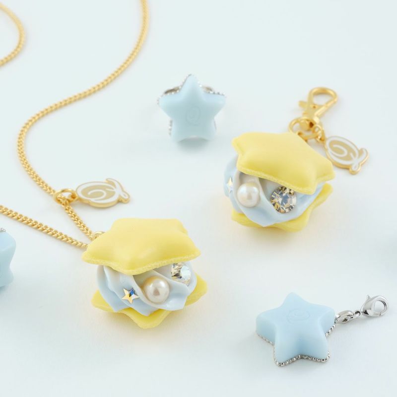 Q-pot. ソラマチ店限定 ひとつ星マカロン バッグチャーム