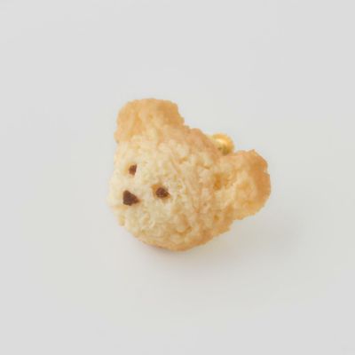 テディベアのカオ ミルククッキー イヤリング