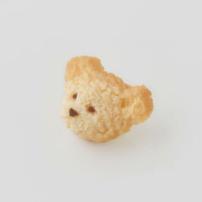 【残り1点】テディベアのカオ ミルククッキー ピアス