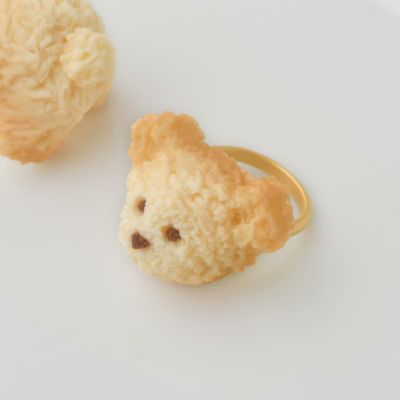 テディベアのカオ ミルククッキー リング | Q-pot. ONLINE SHOP