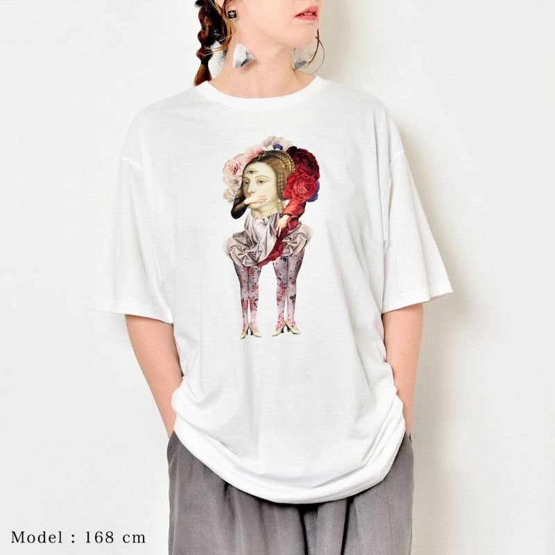 Trinca unplusun】FACE Tシャツ | Q-pot. ONLINE SHOP