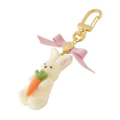ミルクなうさぎ クッキー キーホルダー