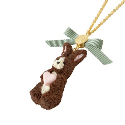 ミックスなうさぎ クッキー ネックレス