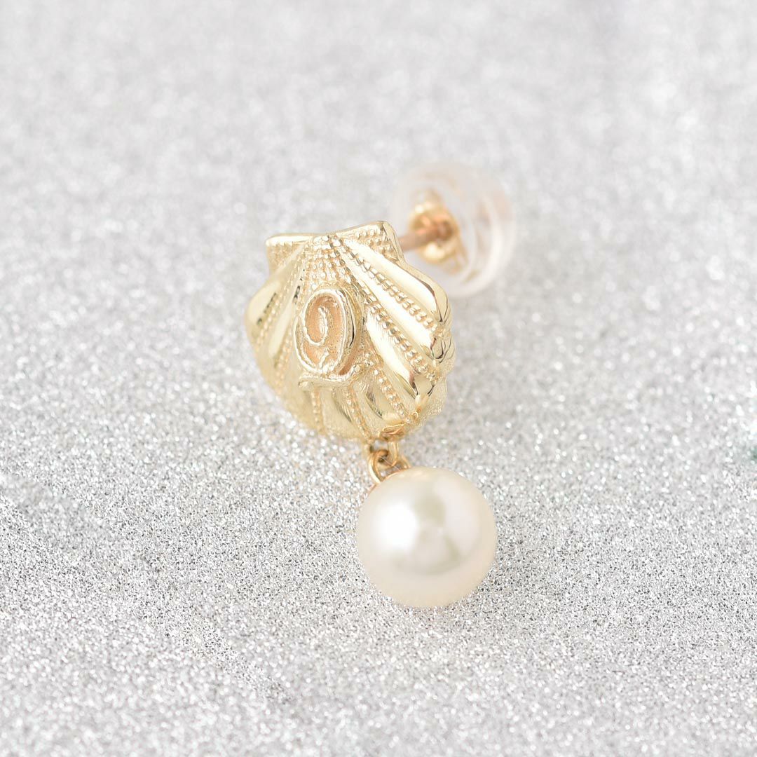 K10】シーシェル ピアス | Q-pot. ONLINE SHOP