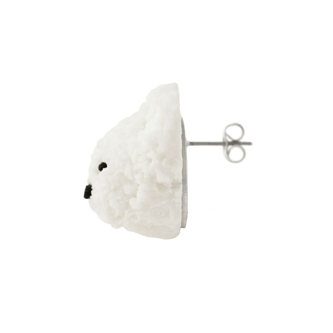 シロクマ　クッキー　ピアス