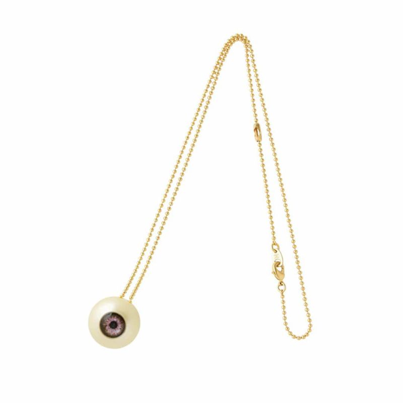 Poppy/ピンクアイボール ネックレス | Q-pot. ONLINE SHOP