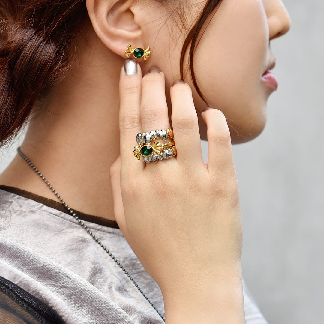 Poppy/キバ リング (Silver&Gold) | Q-pot. ONLINE SHOP