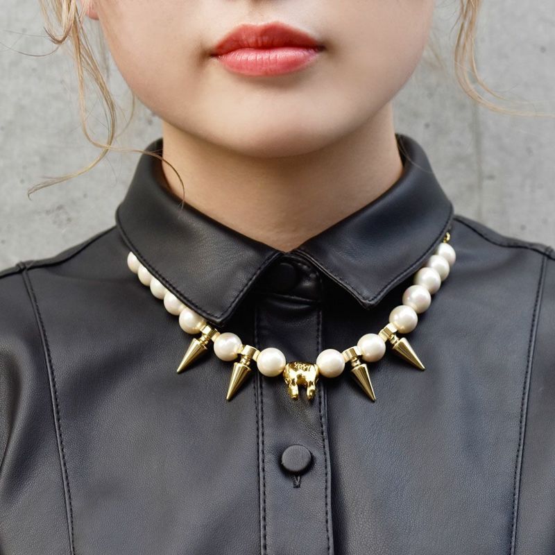 Poppy/トゥース&パール ネックレス | Q-pot. ONLINE SHOP