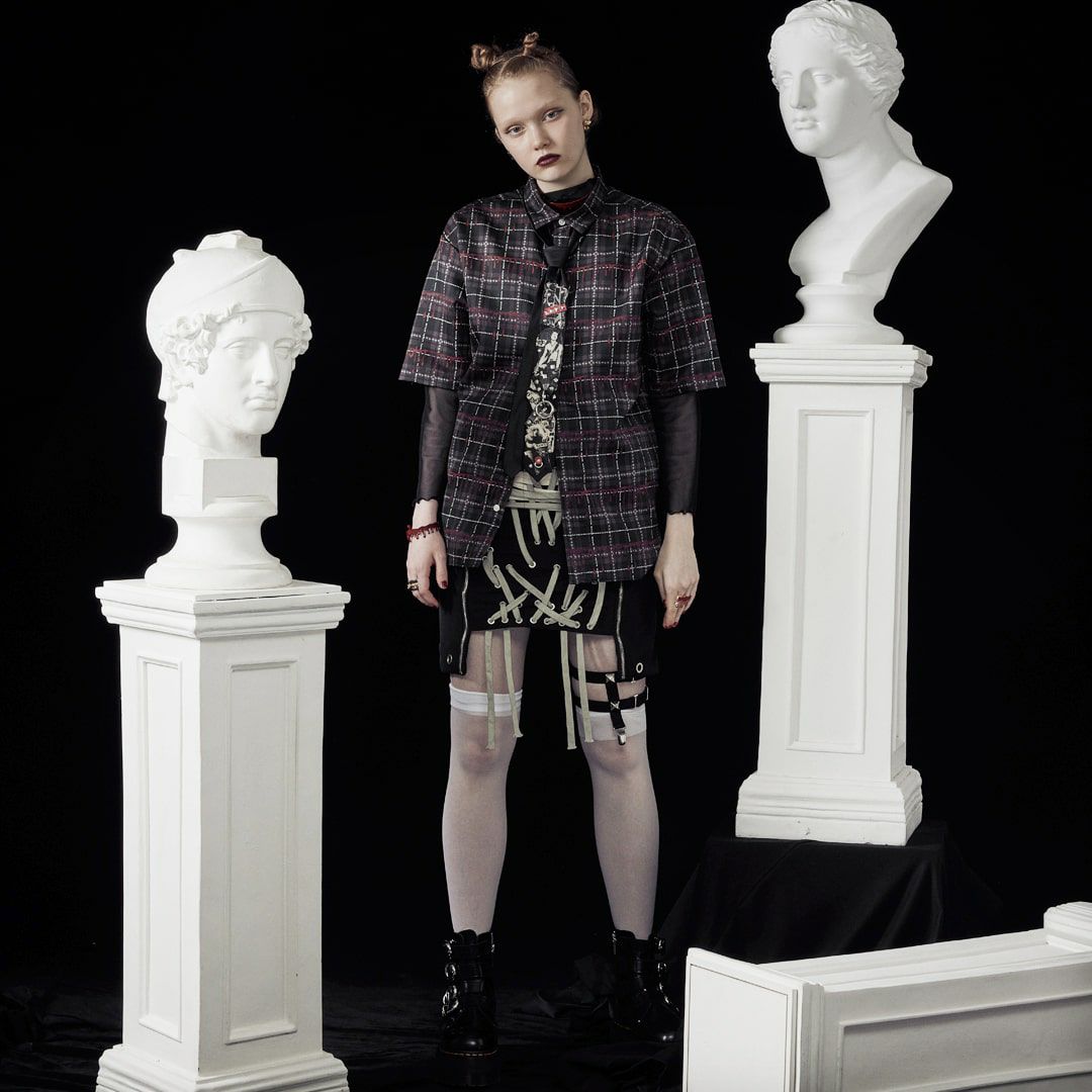 Poppy/シャツ (グレー) | Q-pot. ONLINE SHOP