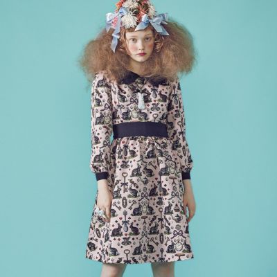 Q-pot. ワンダーランド パフスリーブドレス | Q-pot. ONLINE SHOP