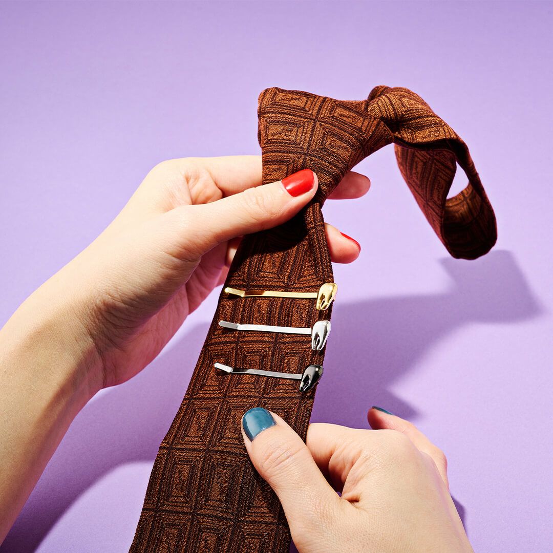 トゥース へアピン シルバー