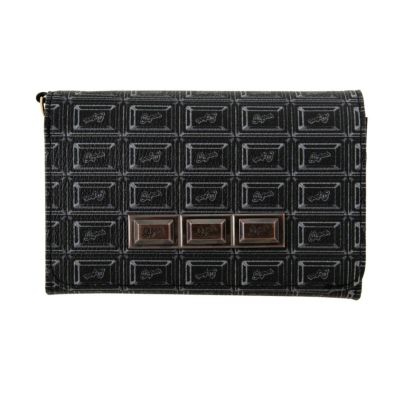 ブラックチョコレート　ショートウォレット（財布）