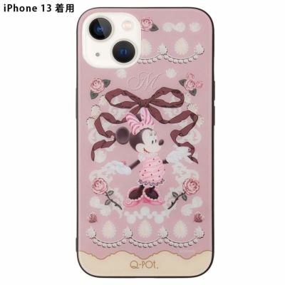 ミニー/ヴィンテージケーキ ハードガラススマホケース - iPhone13/14兼用【ディズニー アクセサリー】
