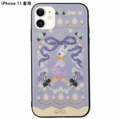 デイジー/ヴィンテージケーキ ハードガラススマホケース　- iPhone11【ディズニー アクセサリー】
