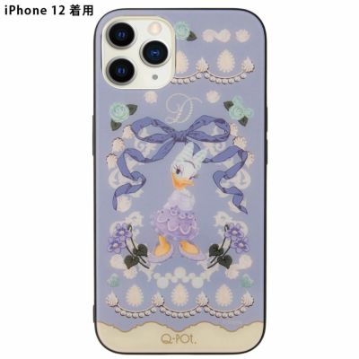 デイジー/ヴィンテージケーキ ハードガラススマホケース - iPhone12/12Pro【ディズニー アクセサリー】