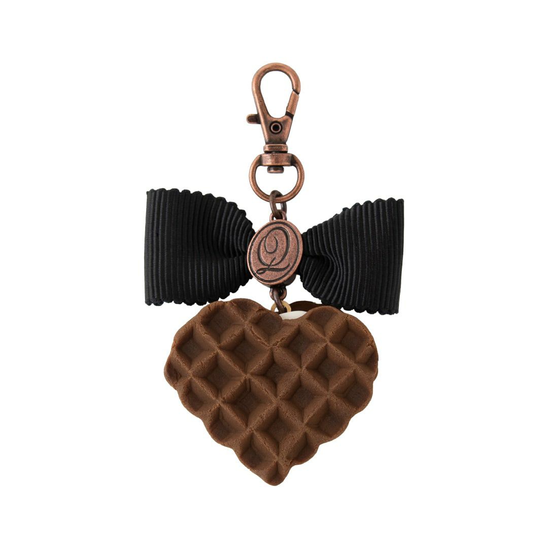 チョコレートワッフル バッグチャーム