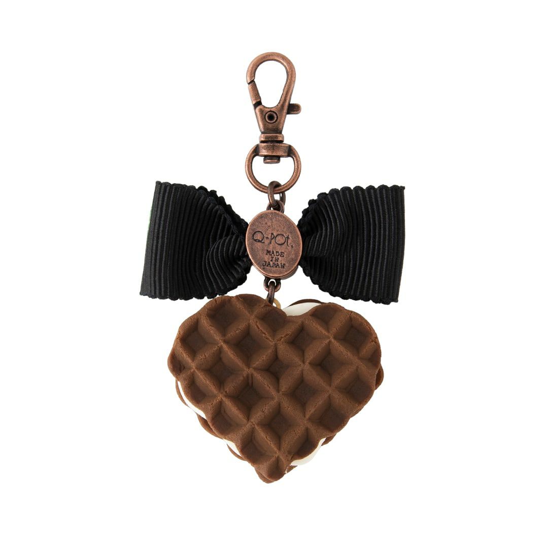 チョコレートワッフル バッグチャーム